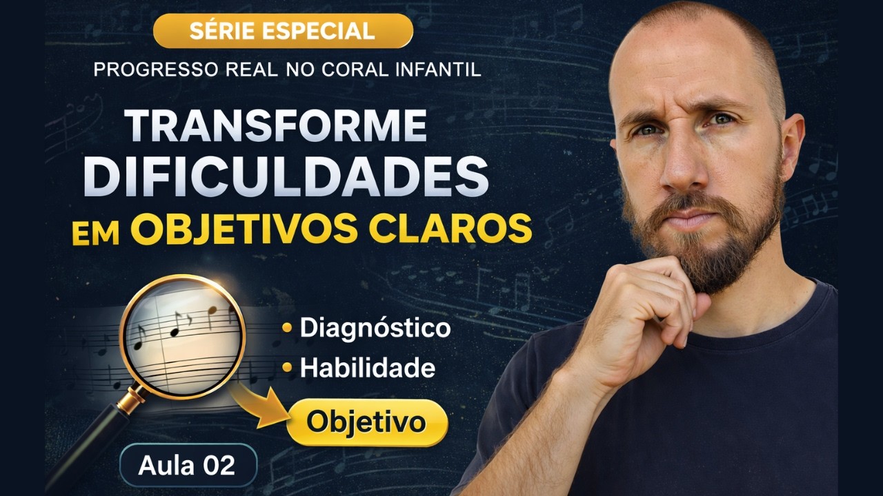 Aula 02 – Como Definir Objetivos Claros no Ensaio do Coral Infantil