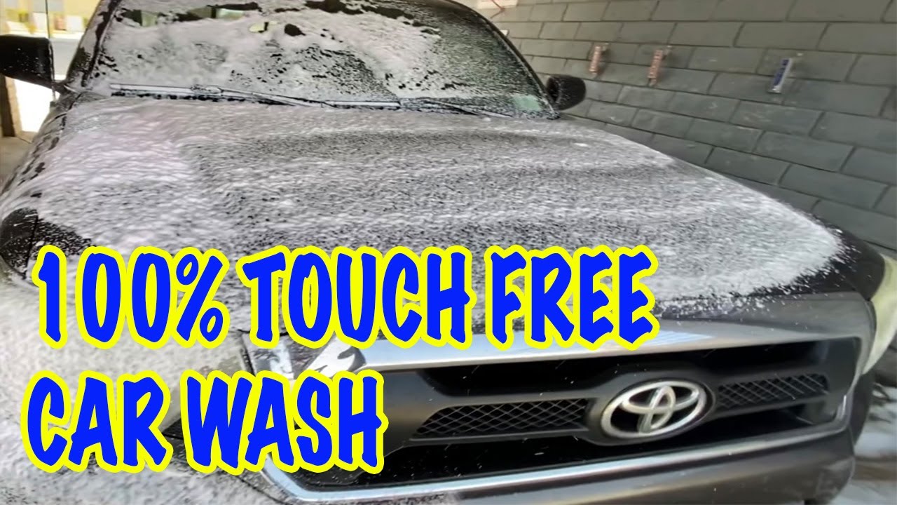 100 TOUCH FREE CAR WASH! How to wash your car! YouTube