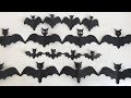 Ideas para Halloween👻Como hacer murcielagos👻Decoraciones para Halloween👻Decorations for Halloween