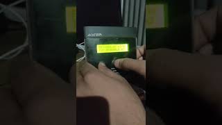 Aster Flow indicator totalizer programming