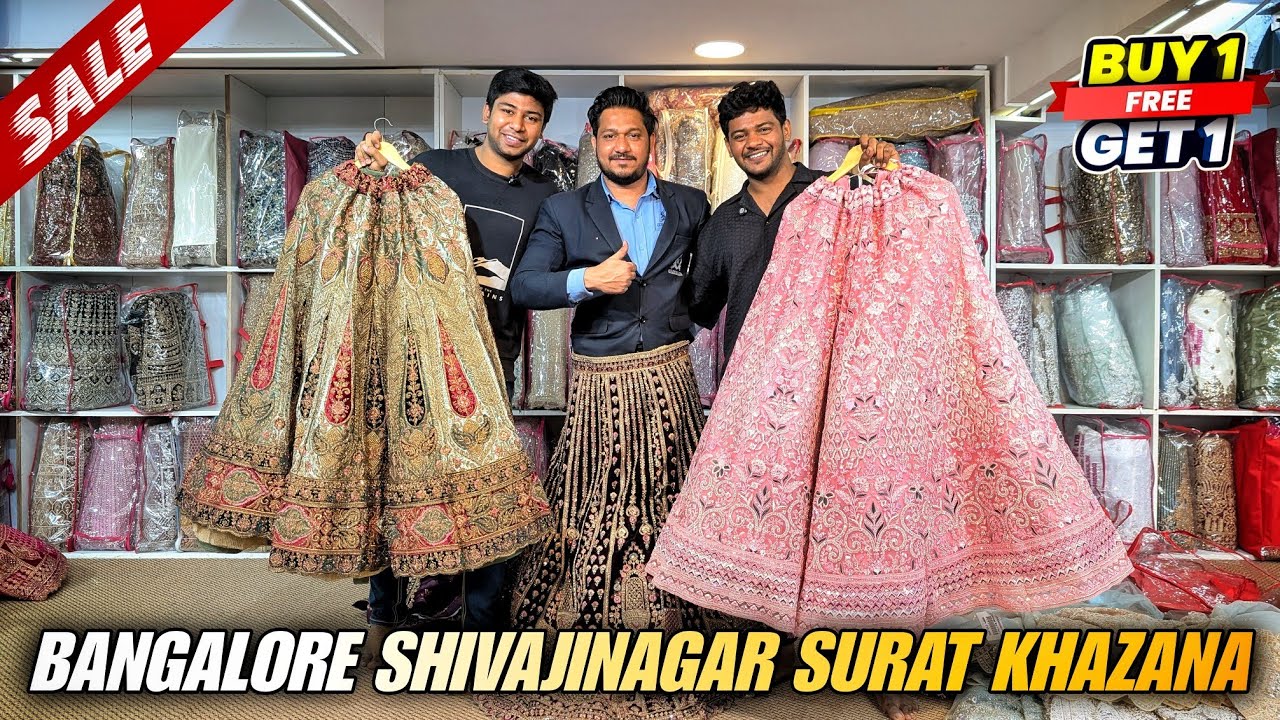 Bangalore Shivajinagar ibrahim Sahib Street most famous surat khazana buy 1 get 1 free offer's