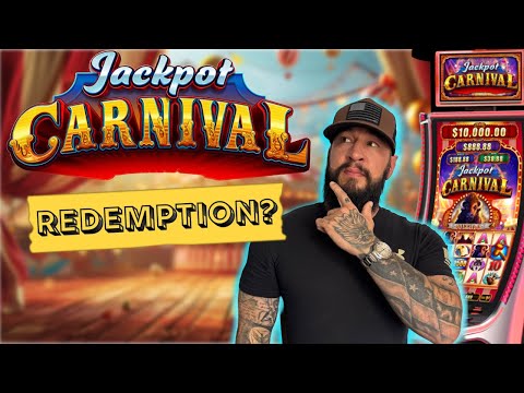 Can Jackpot Carnival prove good today? 🤔 Plus GREAT Budget buildup on The Enforcer Slot Machine! 🎰