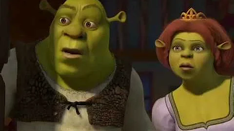 All of Shrek 2 but every time they say Donkey it speeds up by 100% and the sound breaks