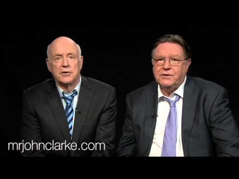 Clarke and Dawe - Live from the Cricket, where the Test is Perfectly Poised
