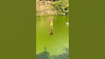 WOULD YOU TRY THIS TANDEM ZIPLINE?! 🔥