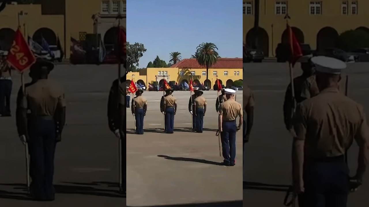 United States Marine Corps Graduation Ceremony 