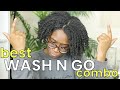 BEST WASH N GO COMBO FOR MOISTURIZED AND DEFINED CURLS | PERFECT FOR TYPE 4 HAIR