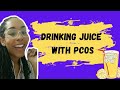 Drinking JUICE with PCOS | Dr Kim Sommerville