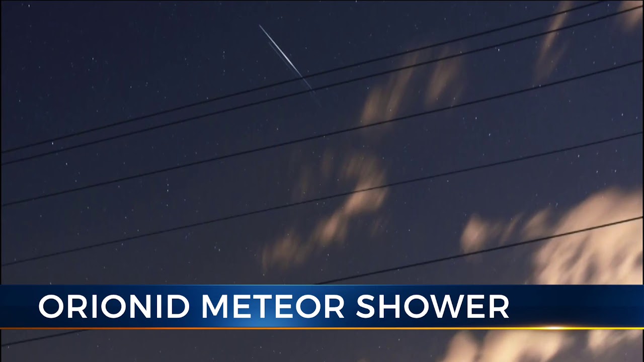 Meteor shower near peak this weekend YouTube