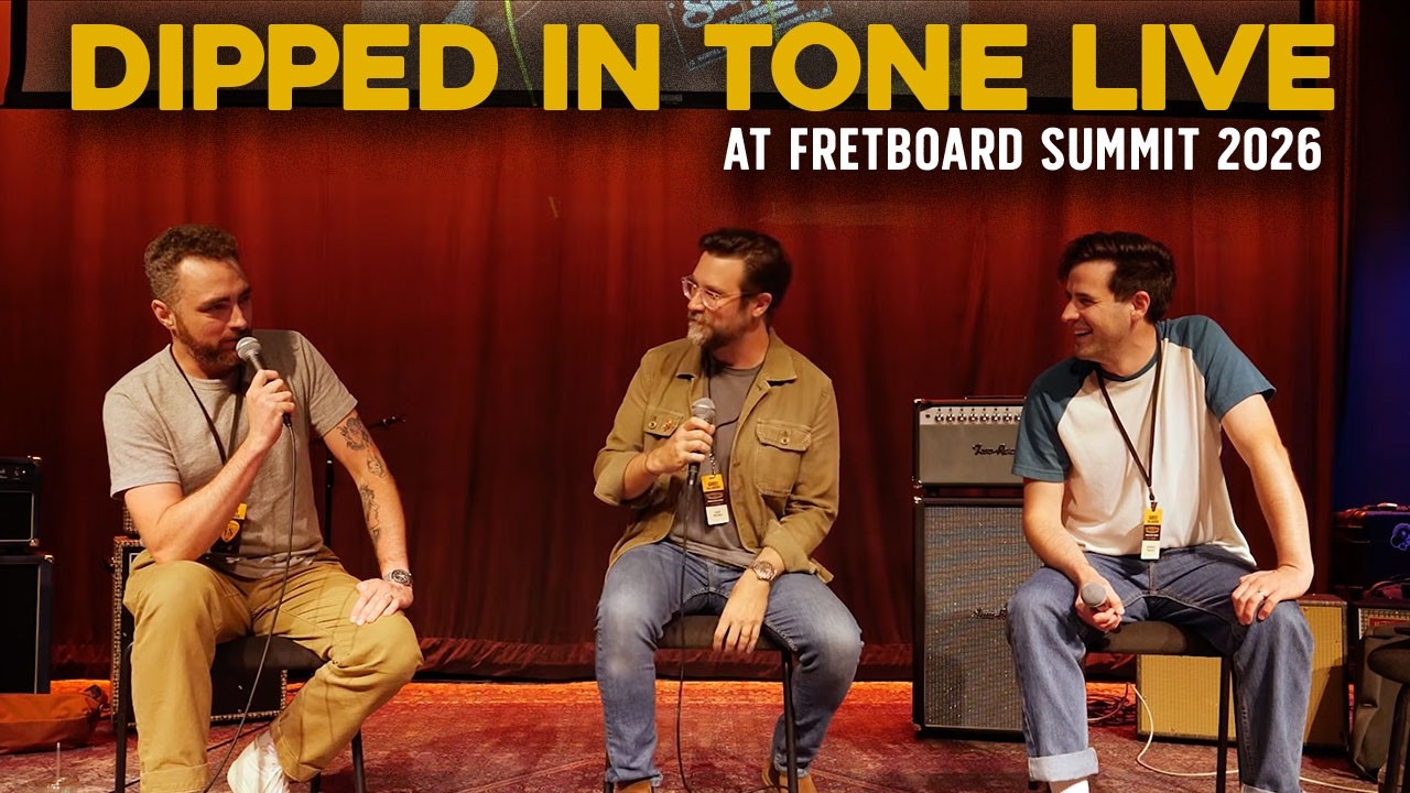 YouTube에서 Dipped in Tone Live at Fretboard Summit 2026 보기 YouTube에서 Dipped in Tone Live at Fretboard Summit 2026 보기