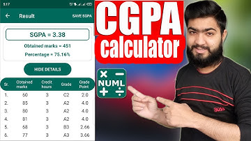 How to calculate SGPA and CGPA App Review