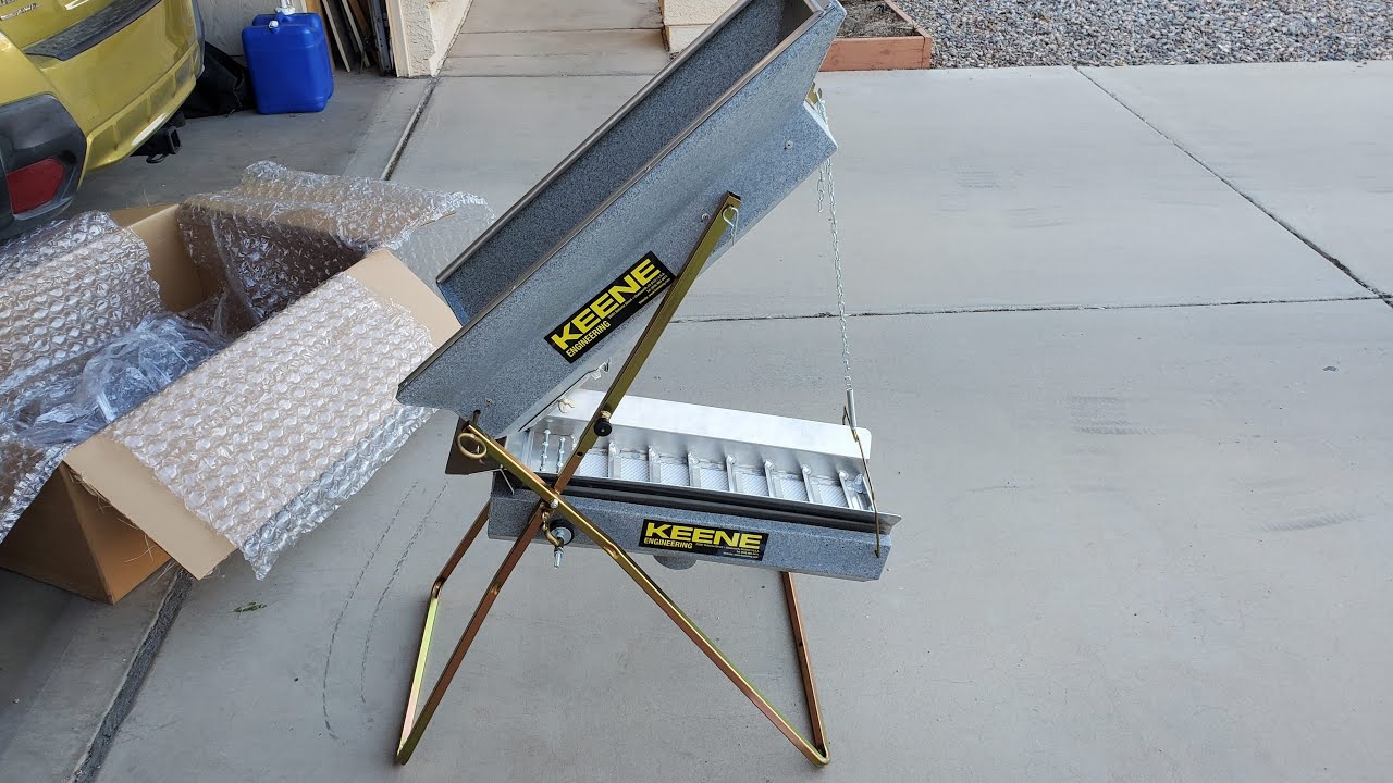 Keene 140s Drywasher   Finding Gold   Gold Prospecting