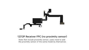 JCID 12-12P Receiver FPC (No Proximity Sensor Type) - Operation Guide #jcid #receiver