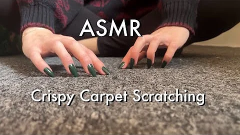 ASMR Lofi Crispy Carpet Scratching! No Tapping, No Talking ❤️