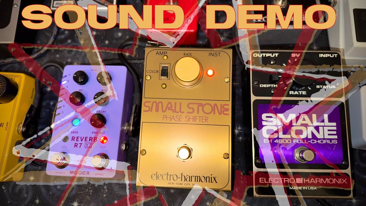 Electro Harmonix Golden Small Stone - Sound Demo - YouTube
