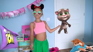 Talking Tom & Talking Kids | Cute Baby Tom Dance screenshot 1