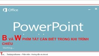 Tsoft-Powerpoint-B và W phím tắt cần biết khi trình chiếu screenshot 5
