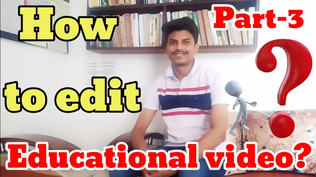 How to Edit educational videos on mobile for YouTube | Part-3 - YouTube