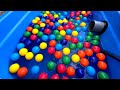 Water Marble Run 💓 Wooden Rain Gutter Course + Colorful Wooden Ball Slider