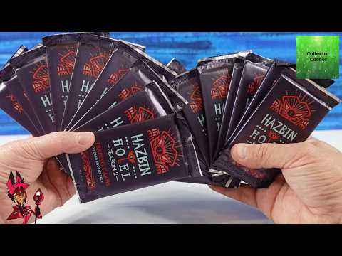 Hazbin Hotel Season 2 1st Edition Trading Card Pack Opening - YouTube