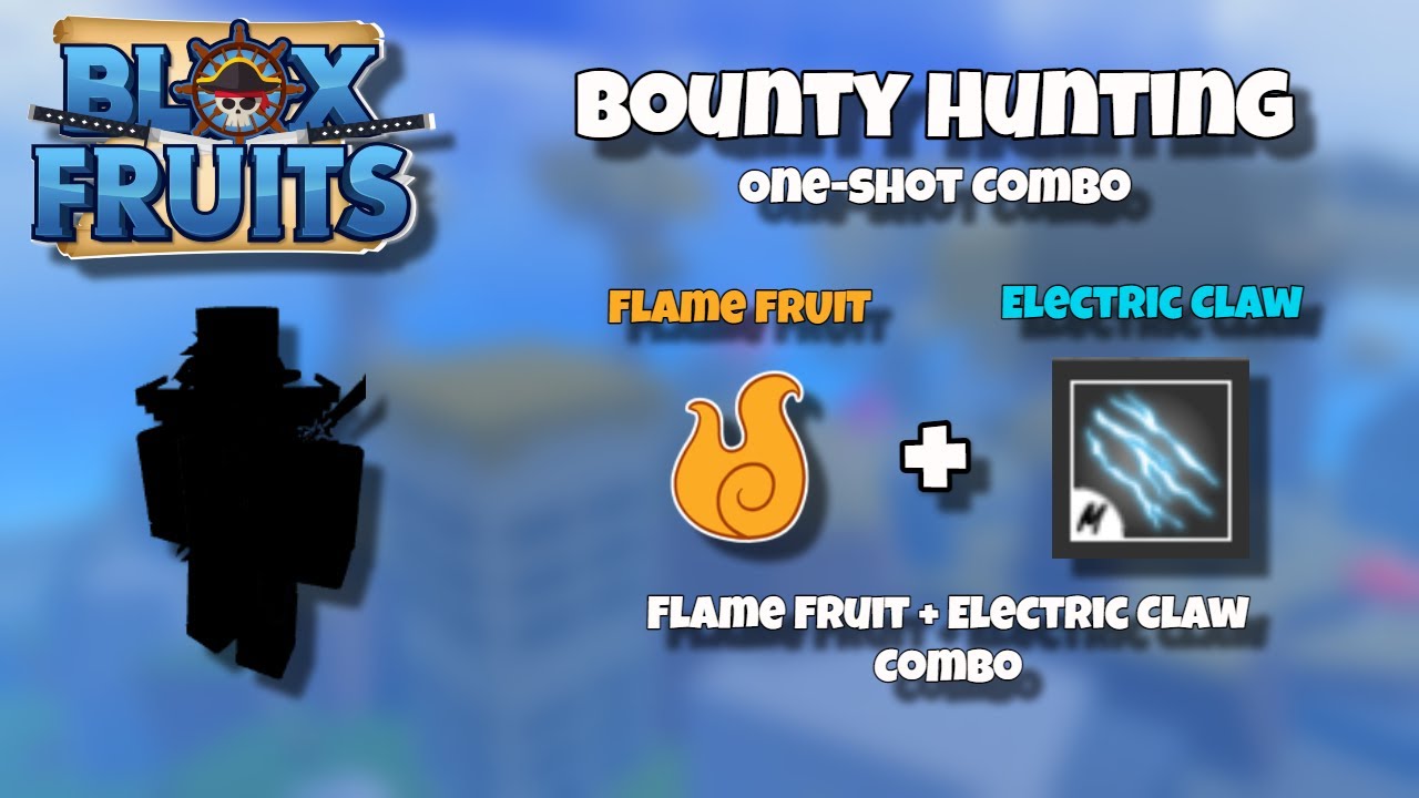 Shadow + Electric Claw One shot combo], Blox Fruits