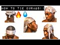 HOW TO TIE A DURAG WITHOUT LINES!!!