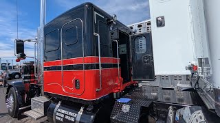 Conference Room Sleeper -- Mountain States Contractings Peterbilt 388 And Bunk Trailer