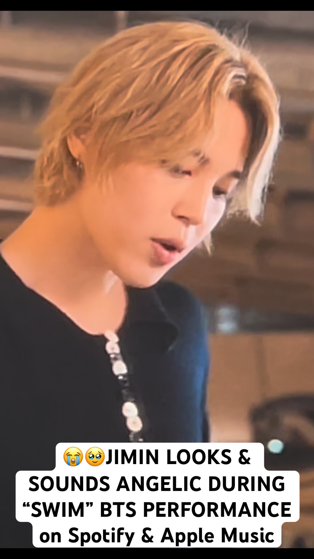 🥹😭JIMIN LOOKS & SOUNDS ANGELIC during BTS' SWIM Performance on