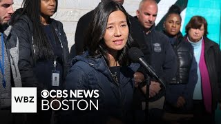 Everything Boston Mayor Michelle Wu said on commercial property value, rising sea levels, St. Patric