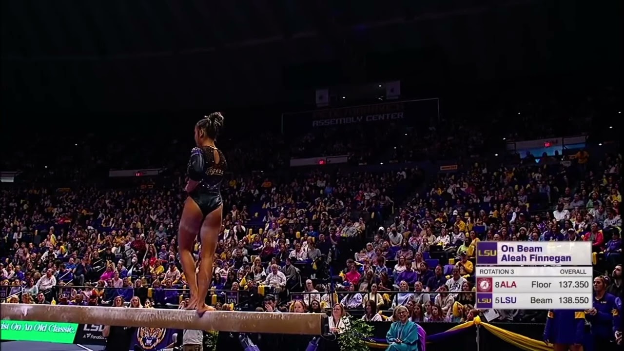 Aleah Finnegan Beam LSU vs Alabama 2022 9.900