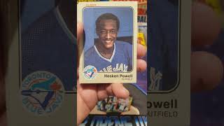 1983 Fleer Baseball Cards Wax Pack Opening #sportscardandmemorabilia #vintagesportscards