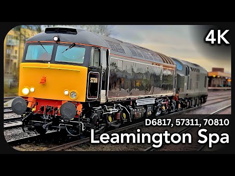 Trains at Leamington Spa - 07/12/23