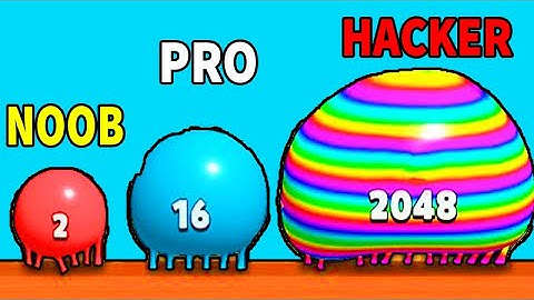 Blob Merge 3D in #Noob vs Pro vs Hacker Game All Levels #Android #gameplay