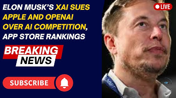 Elon Musk Sues Apple and OpenAI Over AI Monopoly Claims | "Is Apple Blocking AI Rivals #shorts