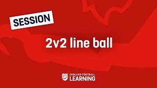 2v2 Line Ball | Passing And Moving | Football Coaching Session From Nimesh Patel