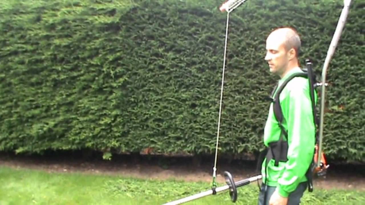 fange Mary Fatal Easy-Lift Harness - with a Hedge Trimmer (UK) - YouTube