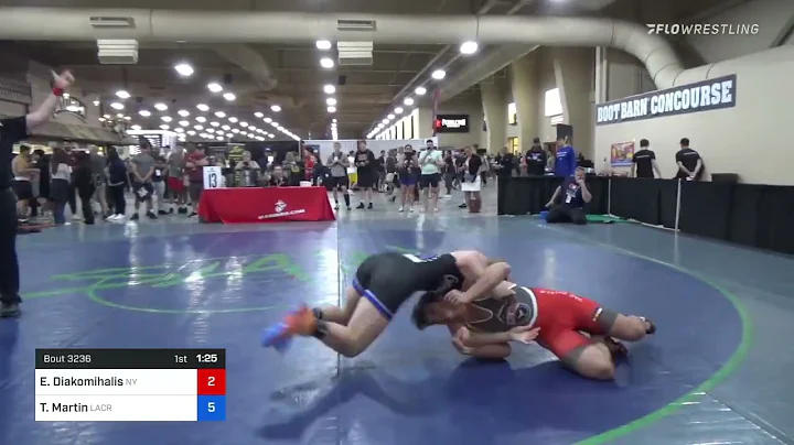 85 Kg Round Of 16 - Elijah Diakomihalis, New York ...