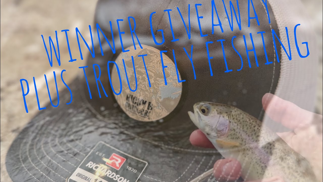 Победитель розыгрыша ПЛЮС рыбалка нахлыстом в небольшом ручье