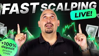 30-Second Scalping Strategy LIVE — Fast Trades! ⚡️📈