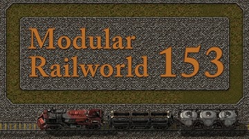 Factorio Modular Railworld #153 - Rearranging Electric Distribution