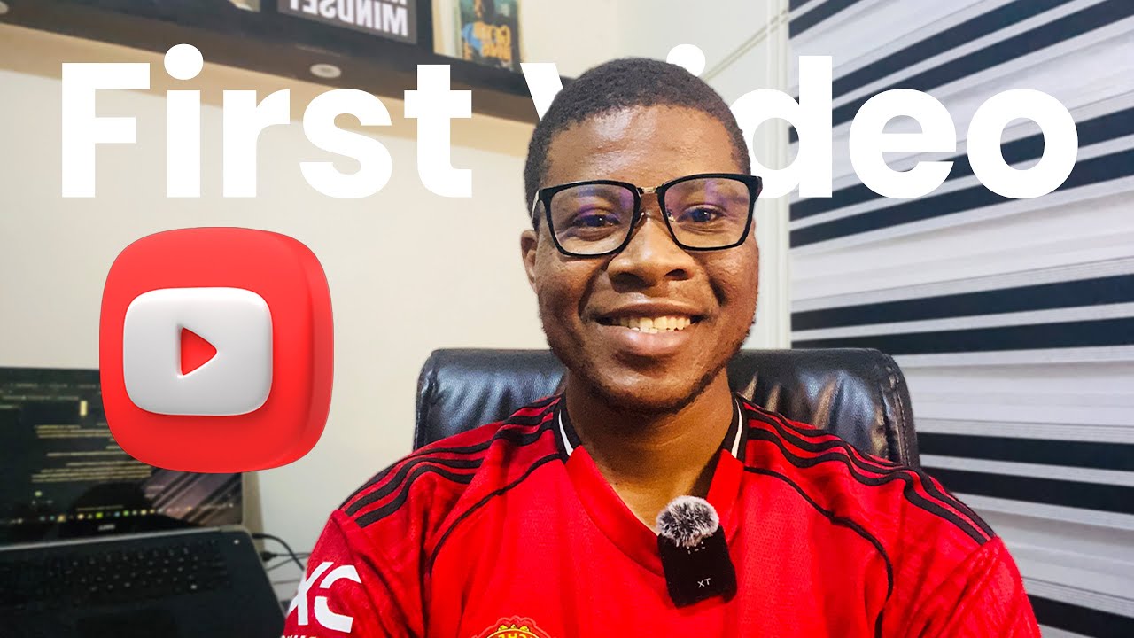 Моя первая официальная видеосъемка для YouTube.