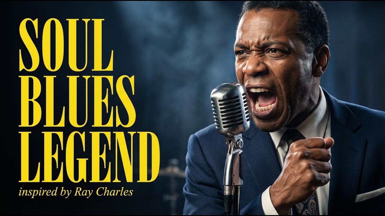 Soul Blues Legend | Songs Inspired by Ray Charles, Otis Redding & Marvin Gaye | Smooth & Timeless #1