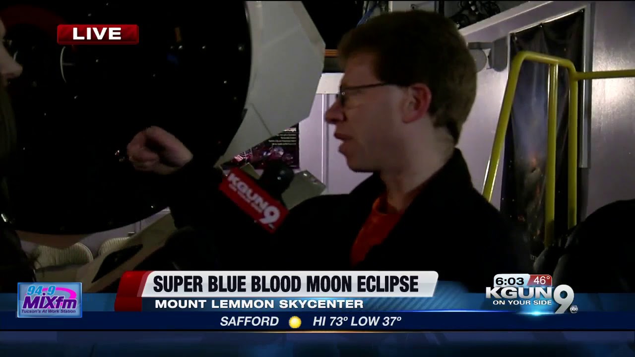 Rare super blue blood moon appearing Wednesday - YouTube