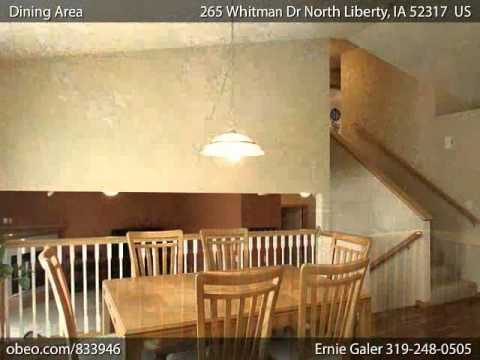 265 Whitman Dr, North Liberty, IA home video tour