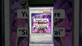 Yugioh Lore “Six Samurai” #shorts