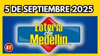 Resultado De La Loteria De Medellin Del Viernes 5 De Septiembre De 2025