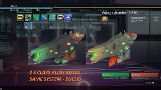 No Man's Sky - 2 S Class Alien Rifles In The Same System In Euclid