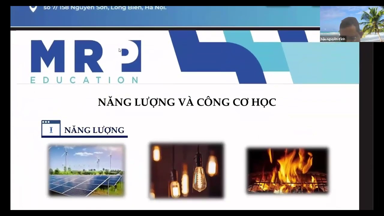 Vật Lý 10: Năng Lượng và Công cơ học