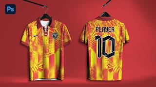 Free Mockup | Retro Jersey Mockup PSD