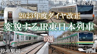 【ゆっくり解説】2023年度ダイヤ改正で大変貌するJR東日本列車6選【鉄道雑学】
